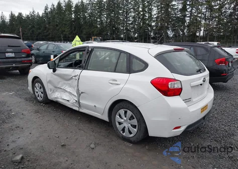 2012 Subaru Impreza 2.0I from USA, damaged, VIN JF1GPAA6XCH239604